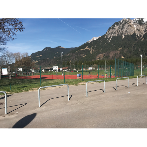 Hoop of steel tube |  60 x 2,5 mm | without cross bar | for casting in concrete | total width: 1500 mm | total height: 1000 mm | hot-dip galvanized